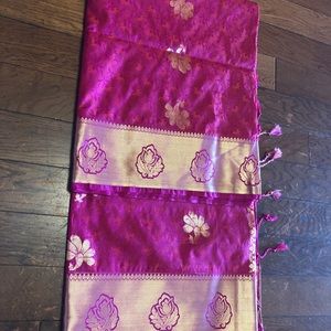 Soft silk material saree. New never wear *